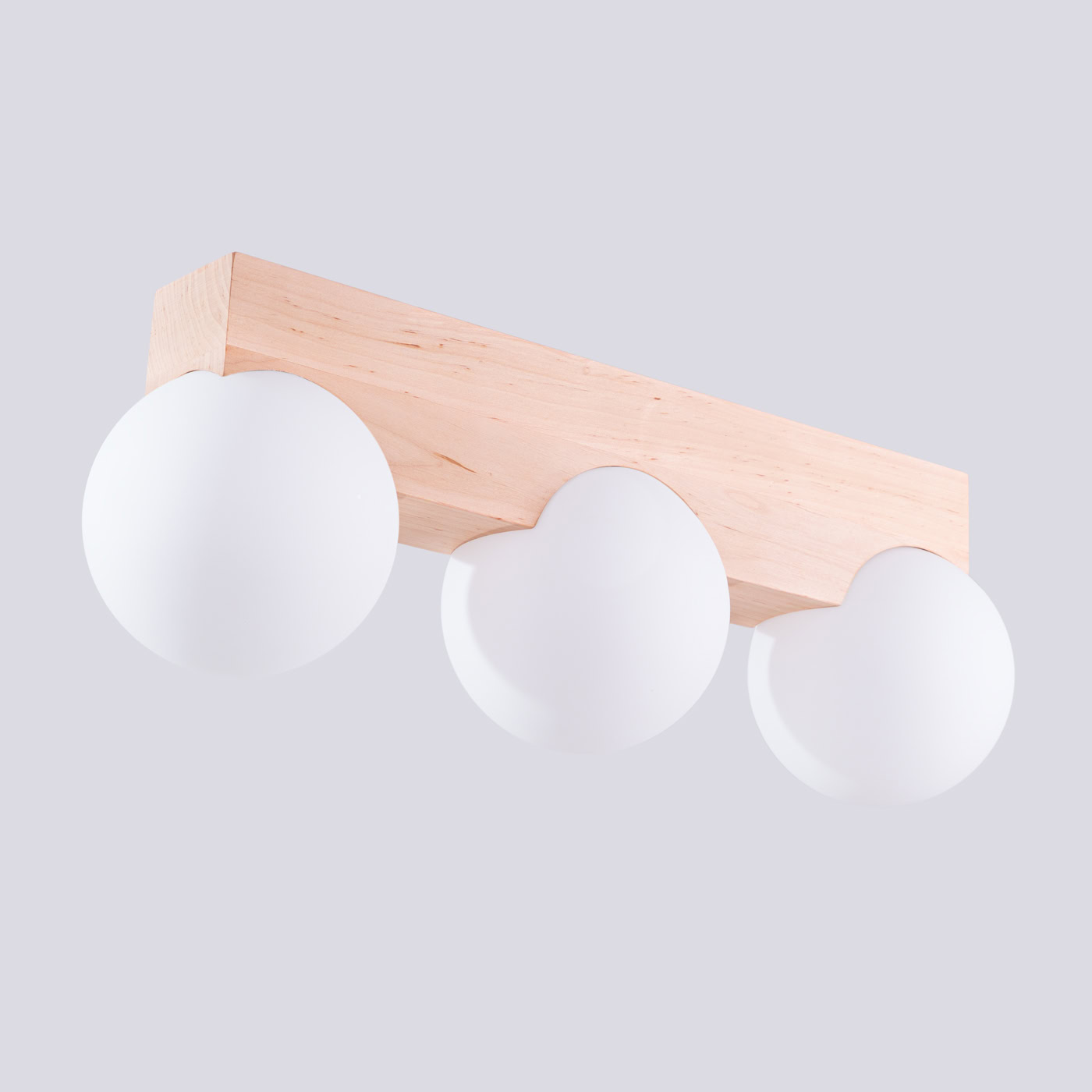 Plafon BULBO 3 naturalne drewno SL.1684 - Sollux Lighting - obrazek 9