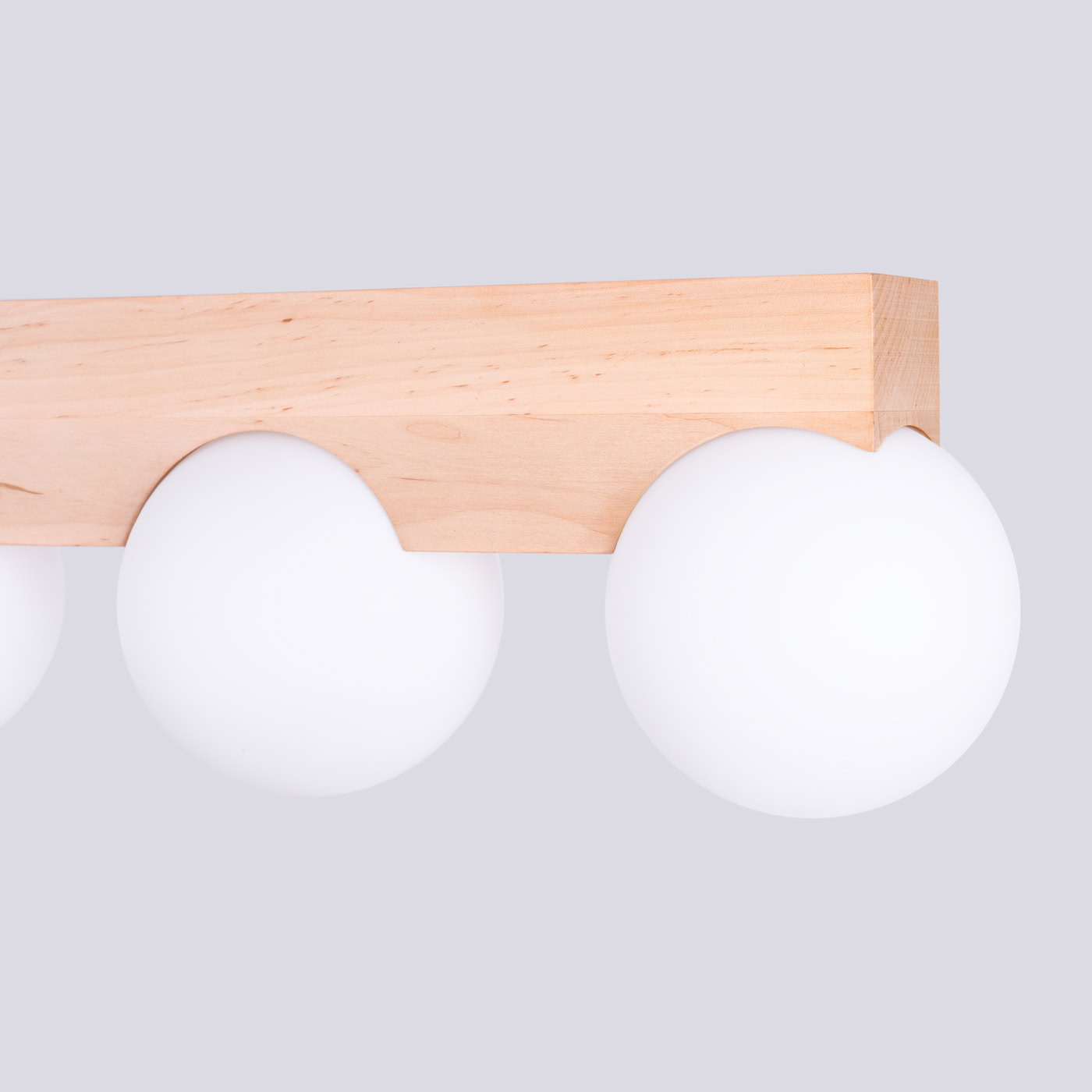Plafon BULBO 4 naturalne drewno SL.1685 - Sollux Lighting - obrazek 6