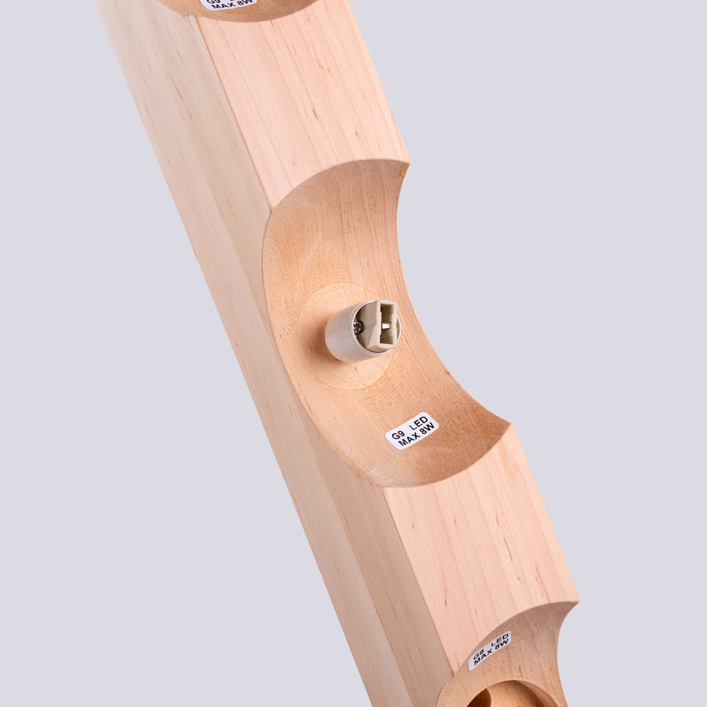 Plafon BULBO 4 naturalne drewno SL.1685 - Sollux Lighting - obrazek 7
