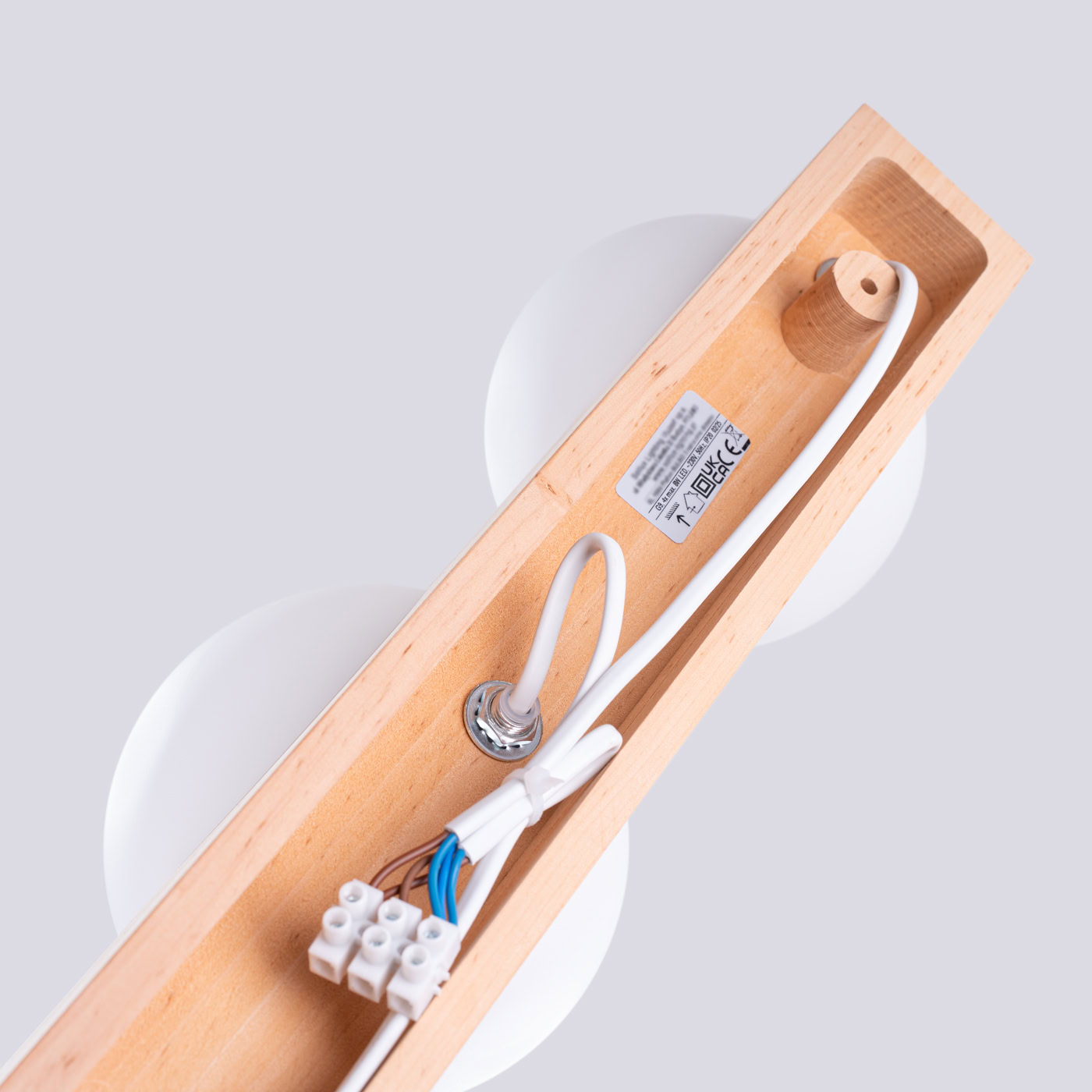 Plafon BULBO 4 naturalne drewno SL.1685 - Sollux Lighting - obrazek 8