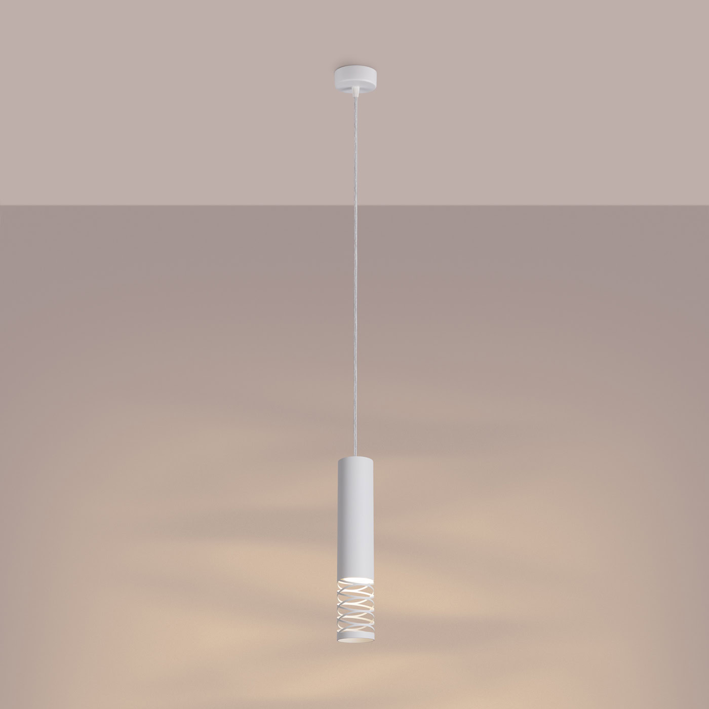 Lampa wisząca LAMI 1 biały SL.1686 - Sollux Lighting - obrazek 4