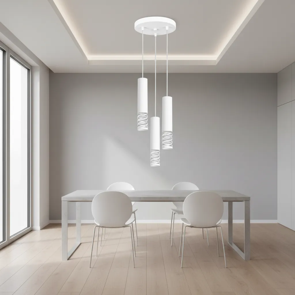 Lampa wisząca LAMI 3P biały SL.1689 - Sollux Lighting - obrazek 2