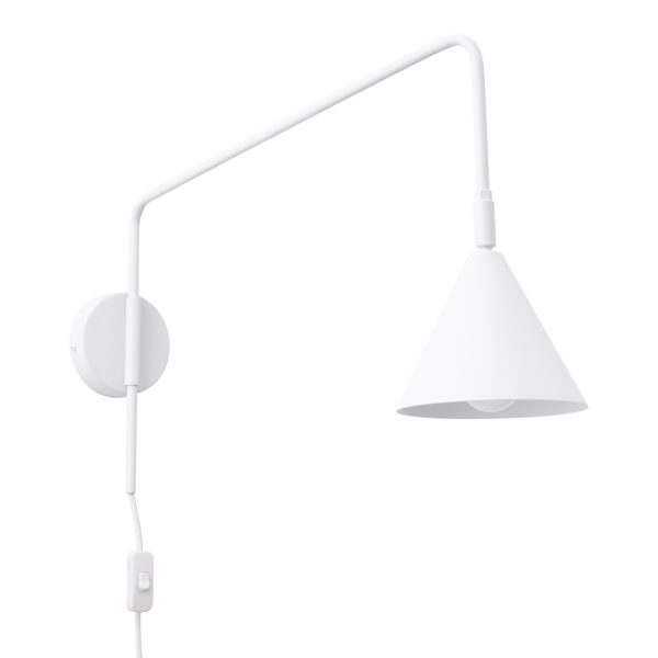 Kinkiet NOX biały SL.1696 - Sollux Lighting