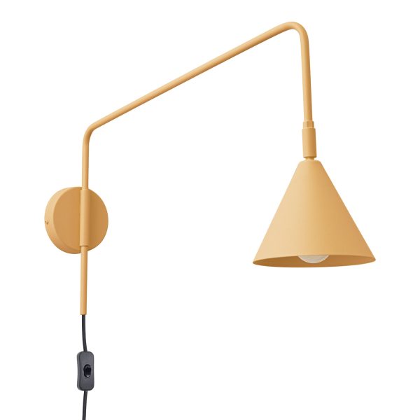 Kinkiet NOX złoty SL.1698 - Sollux Lighting