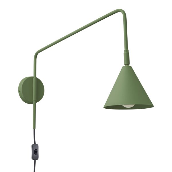 Kinkiet NOX zielona oliwka SL.1700 - Sollux Lighting