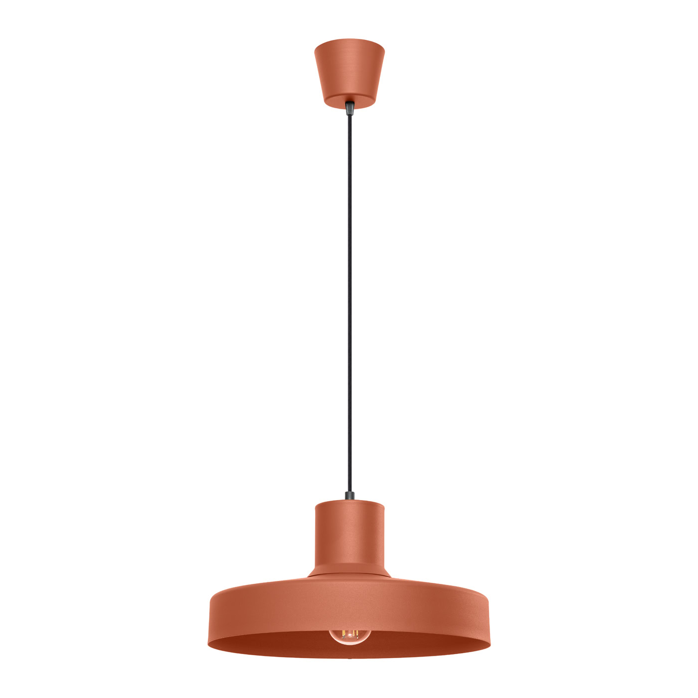 Lampa wisząca BILO ochra czerwona SL.1706 - Sollux Lighting