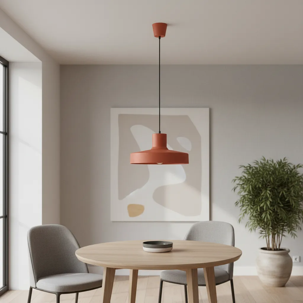 Lampa wisząca BILO ochra czerwona SL.1706 - Sollux Lighting - obrazek 2