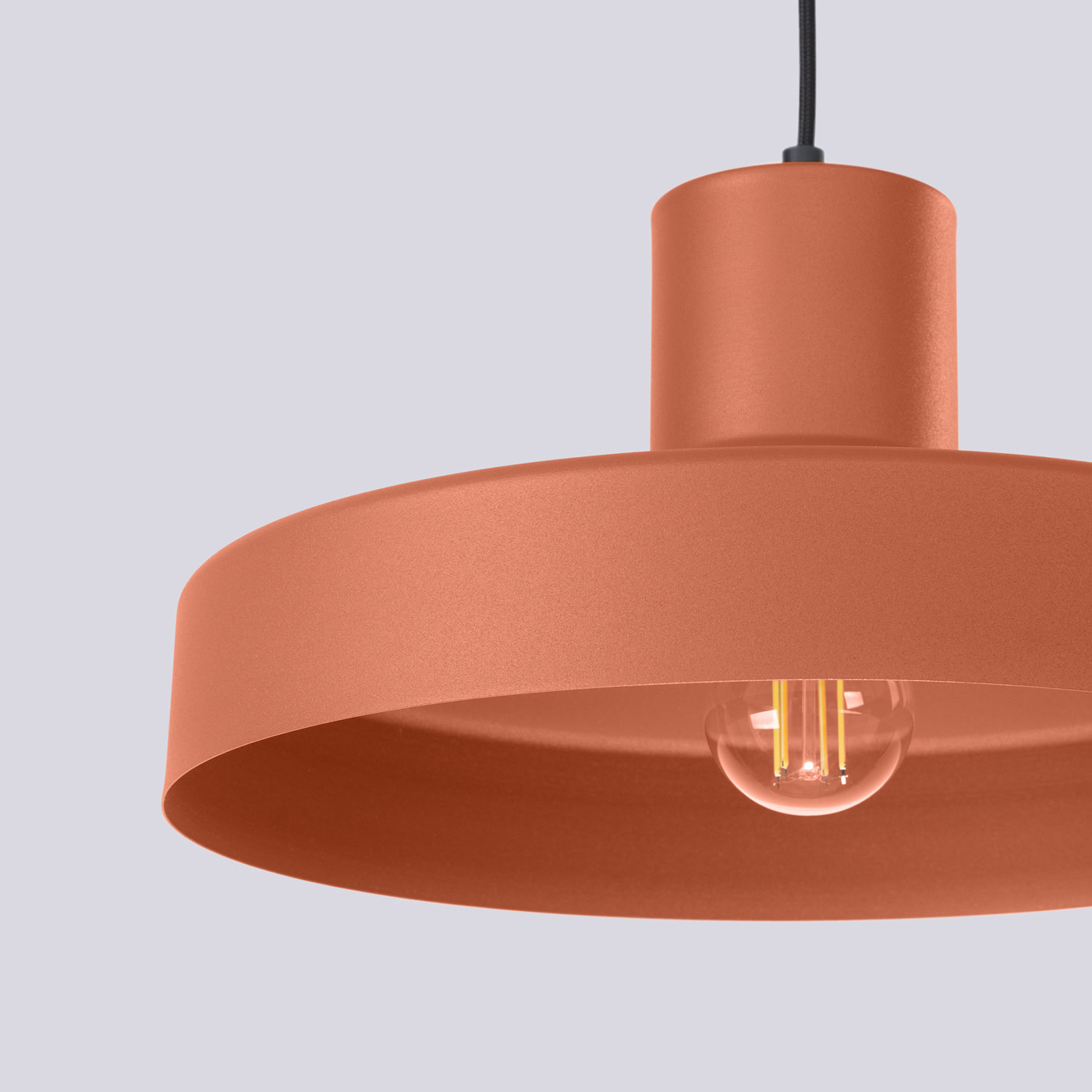 Lampa wisząca BILO ochra czerwona SL.1706 - Sollux Lighting - obrazek 7