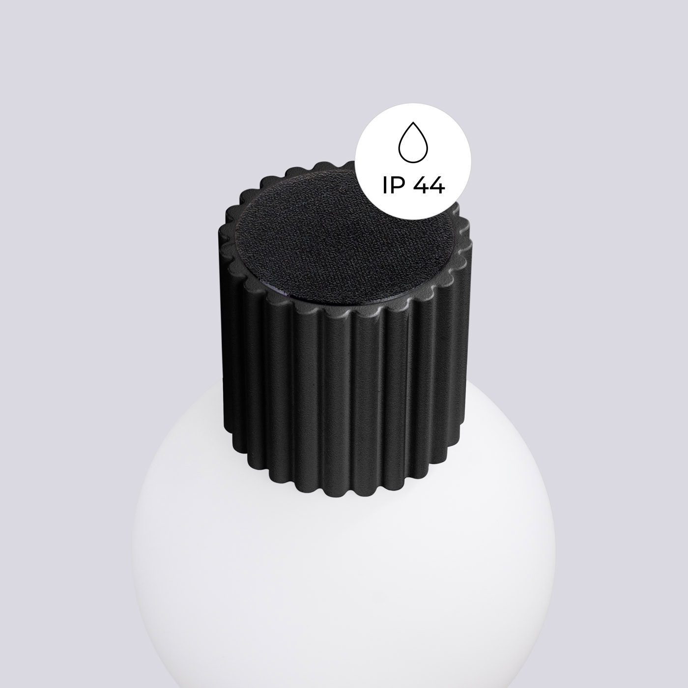 Kinkiet HALO czarny IP44 SL.1712 - Sollux Lighting - obrazek 9