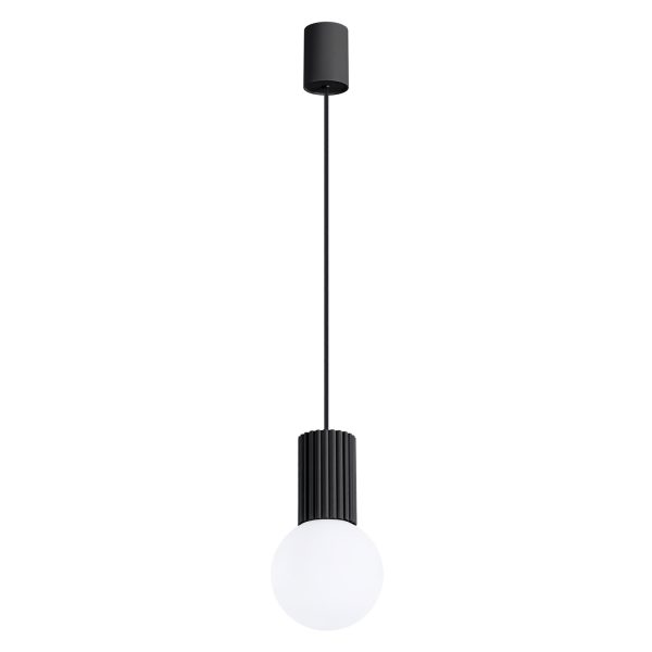 Lampa wisząca HALO 1 czarna SL.1714 - Sollux Lighting