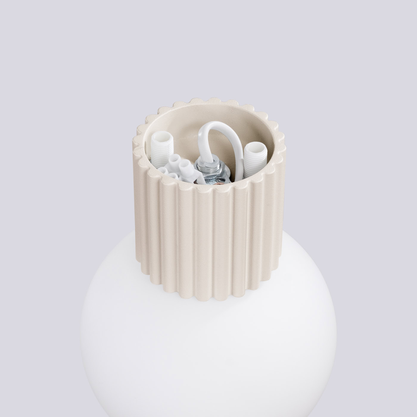 Kinkiet HALO beżowy IP44 SL.1717 - Sollux Lighting - obrazek 8