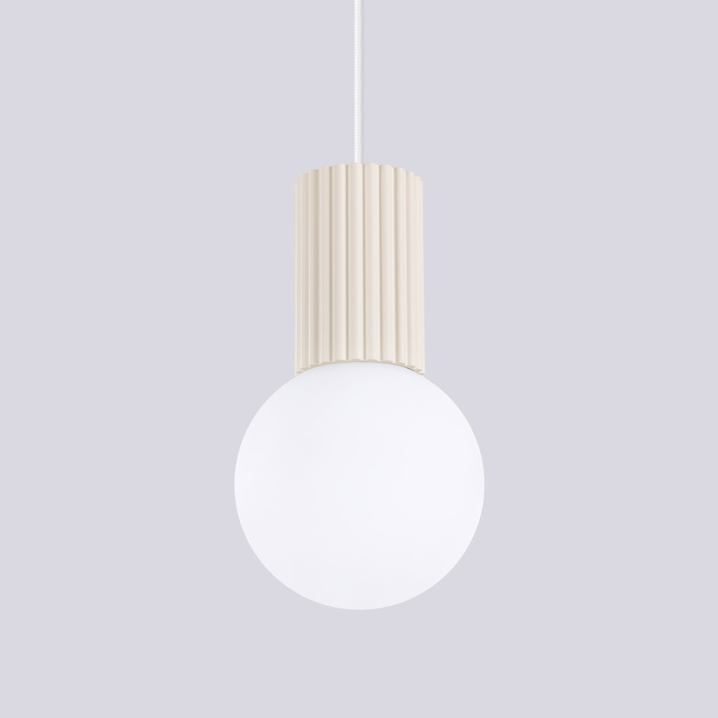 Lampa wisząca HALO 1 beżowa SL.1719 - Sollux Lighting - obrazek 6