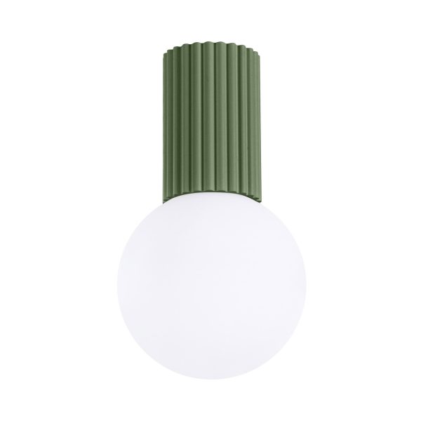 Plafon HALO zielony oliwkowy IP44 SL.1723 - Sollux Lighting