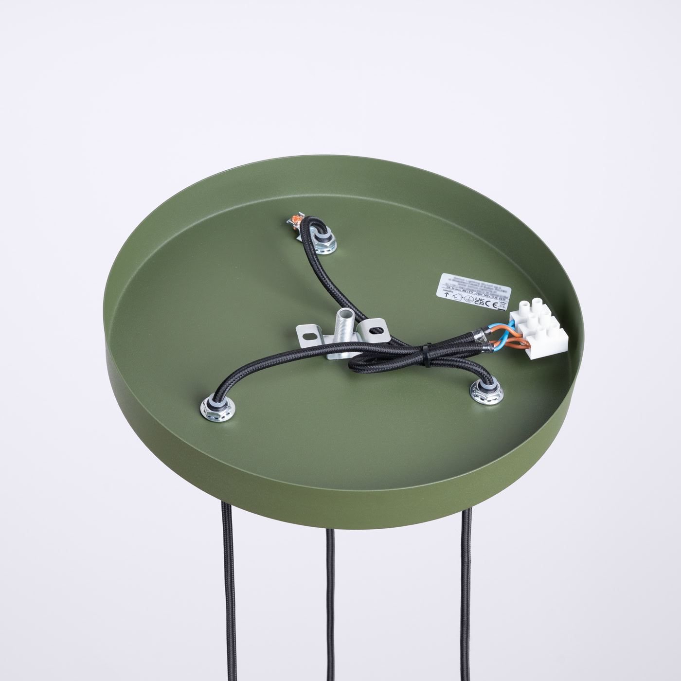 Lampa wisząca HALO 3P zielona oliwka SL.1725 - Sollux Lighting - obrazek 9