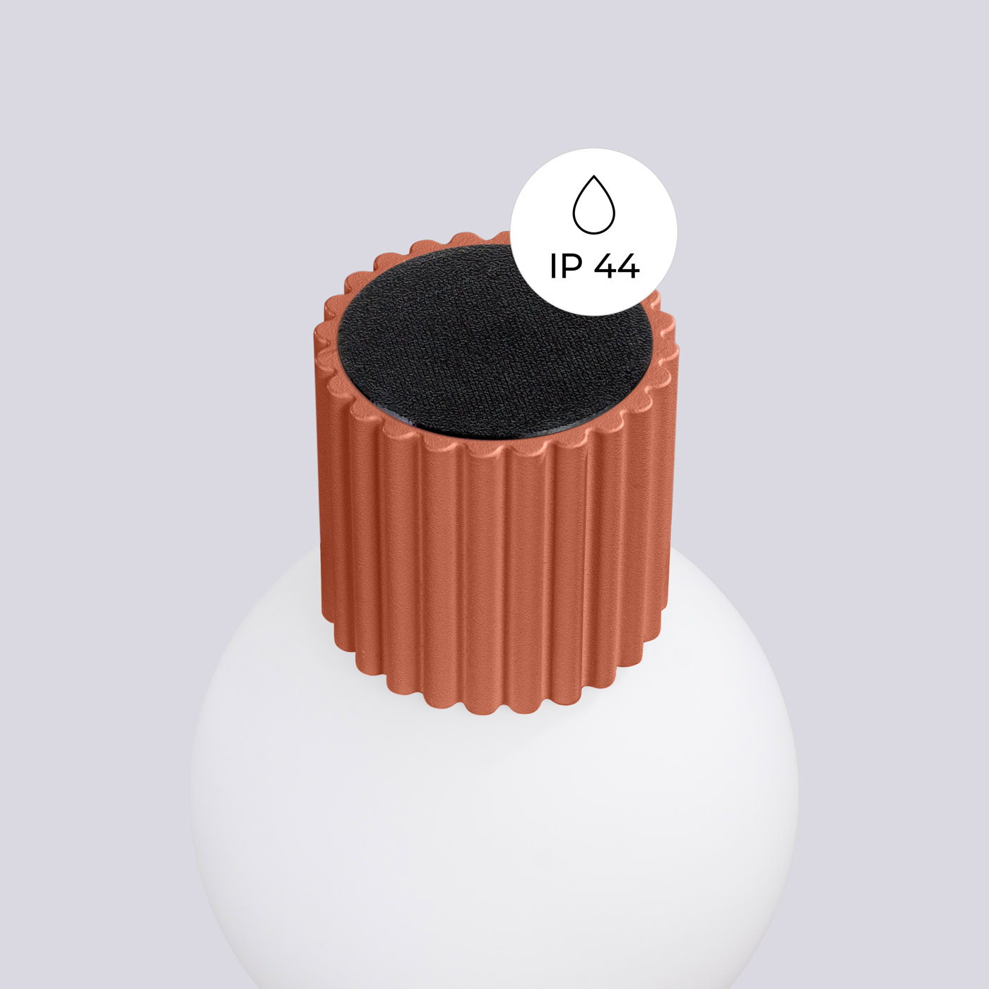 Kinkiet HALO ochra czerwona IP44 SL.1727 - Sollux Lighting - obrazek 9