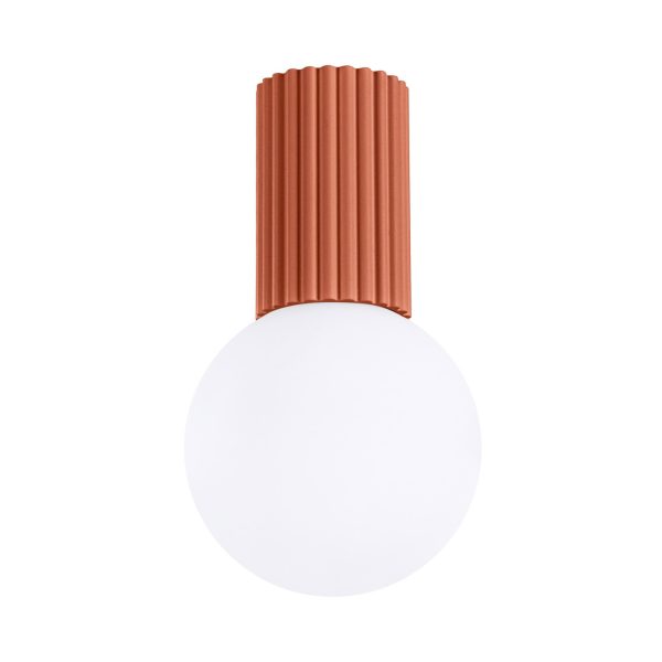 Plafon HALO ochra czerwona IP44 SL.1728 - Sollux Lighting