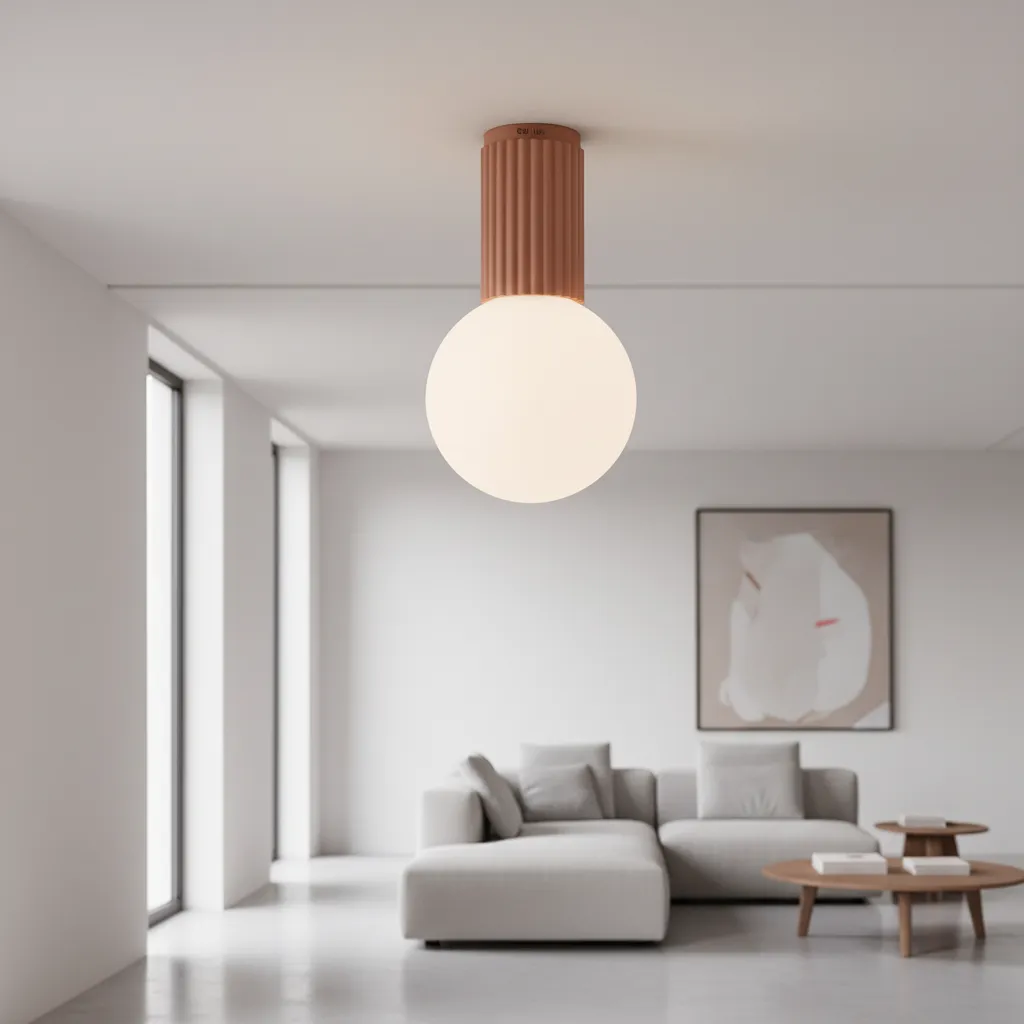 Plafon HALO mocca IP44 SL.1733 - Sollux Lighting - obrazek 2