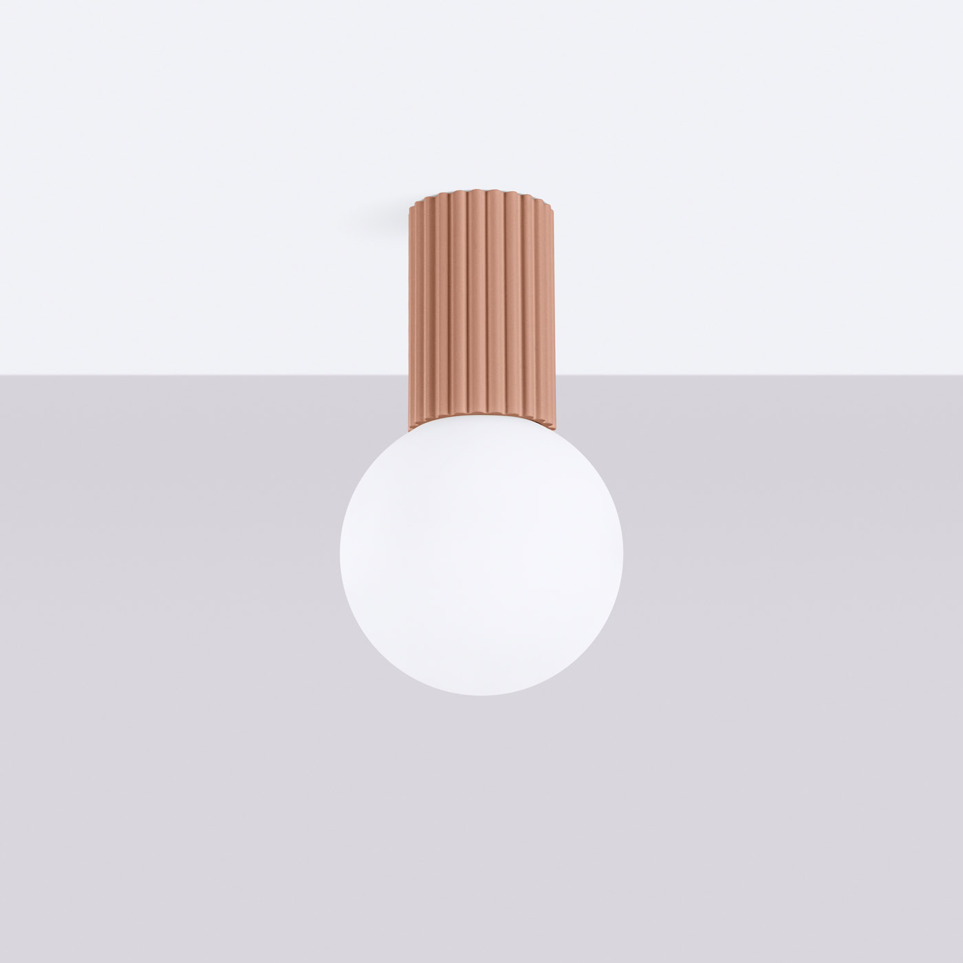 Plafon HALO mocca IP44 SL.1733 - Sollux Lighting - obrazek 3