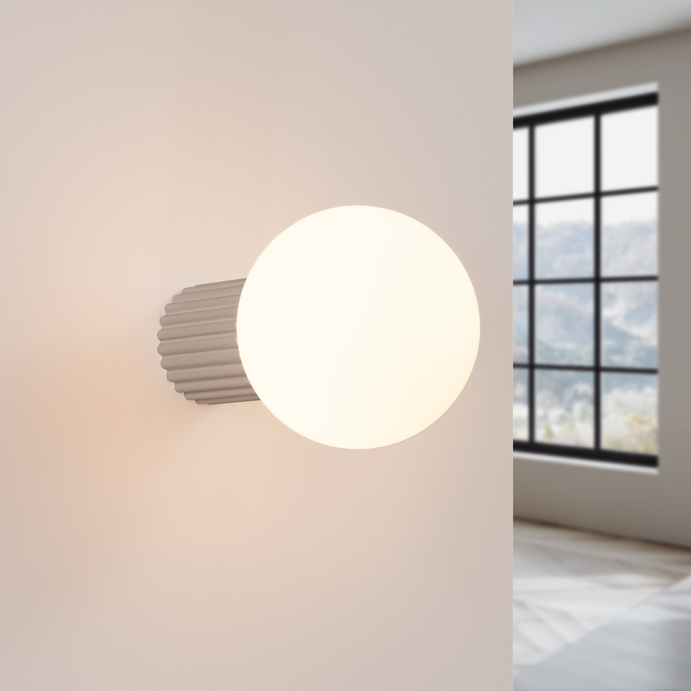 Kinkiet HALO taupe IP44 SL.1742 - Sollux Lighting - obrazek 4