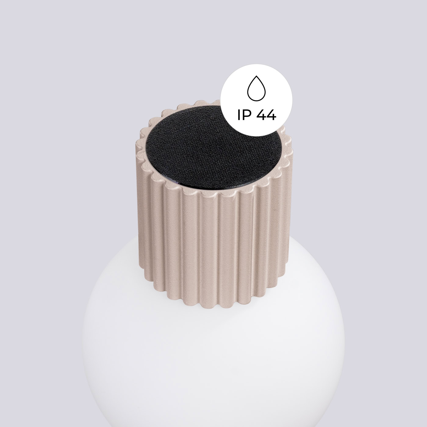 Kinkiet HALO taupe IP44 SL.1742 - Sollux Lighting - obrazek 9