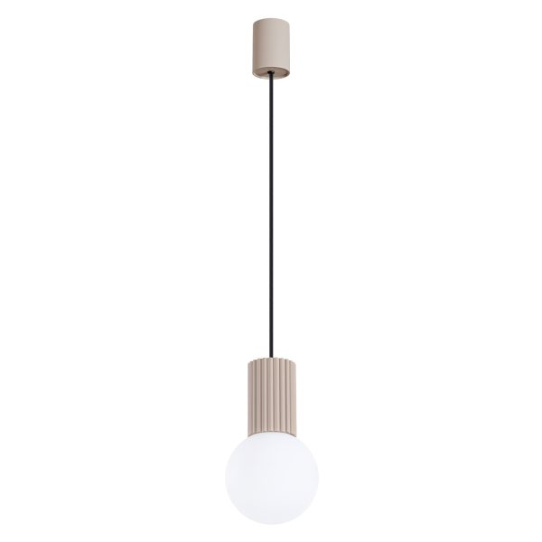 Lampa wisząca HALO 1 taupe SL.1744 - Sollux Lighting