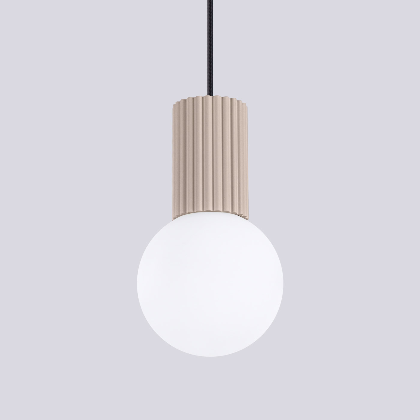 Lampa wisząca HALO 1 taupe SL.1744 - Sollux Lighting - obrazek 6