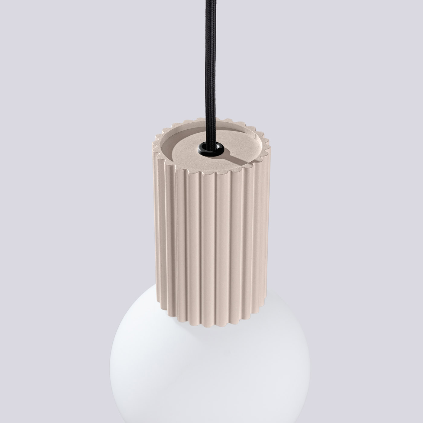 Lampa wisząca HALO 1 taupe SL.1744 - Sollux Lighting - obrazek 8