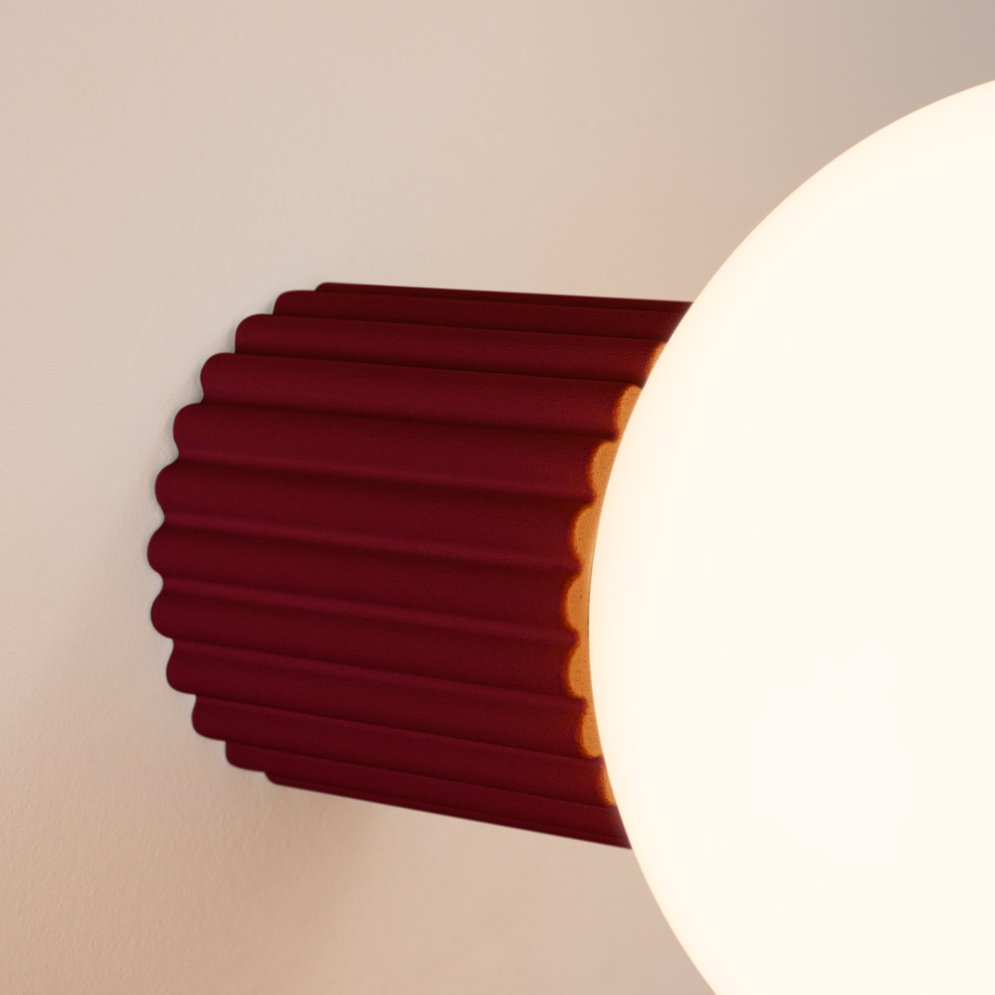 Kinkiet HALO burgund IP44 SL.1747 - Sollux Lighting - obrazek 5