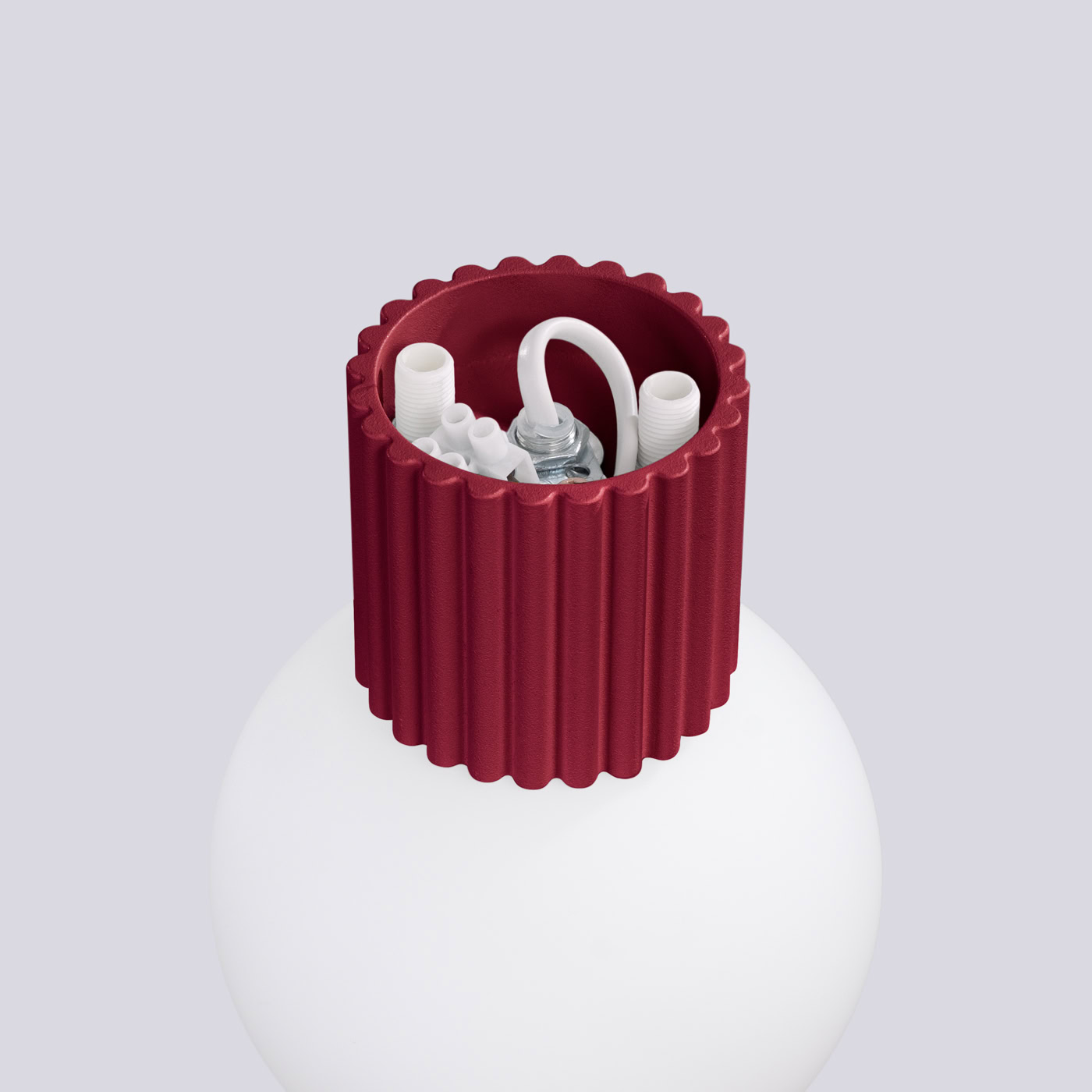 Kinkiet HALO burgund IP44 SL.1747 - Sollux Lighting - obrazek 8