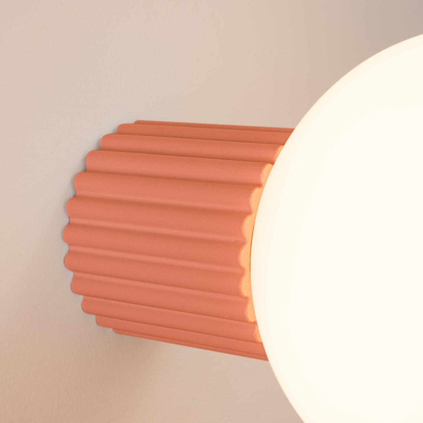 Kinkiet HALO brzoskwiniowy IP44 SL.1752 - Sollux Lighting - obrazek 5