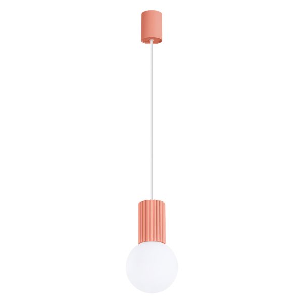 Lampa wisząca HALO 1 brzoskwiniowa SL.1754 - Sollux Lighting