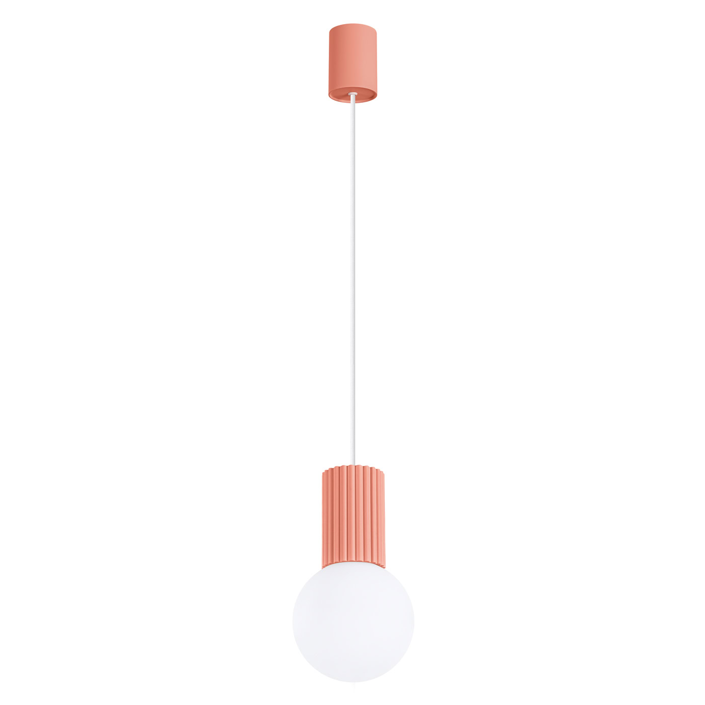 Lampa wisząca HALO 1 brzoskwiniowa SL.1754 - Sollux Lighting