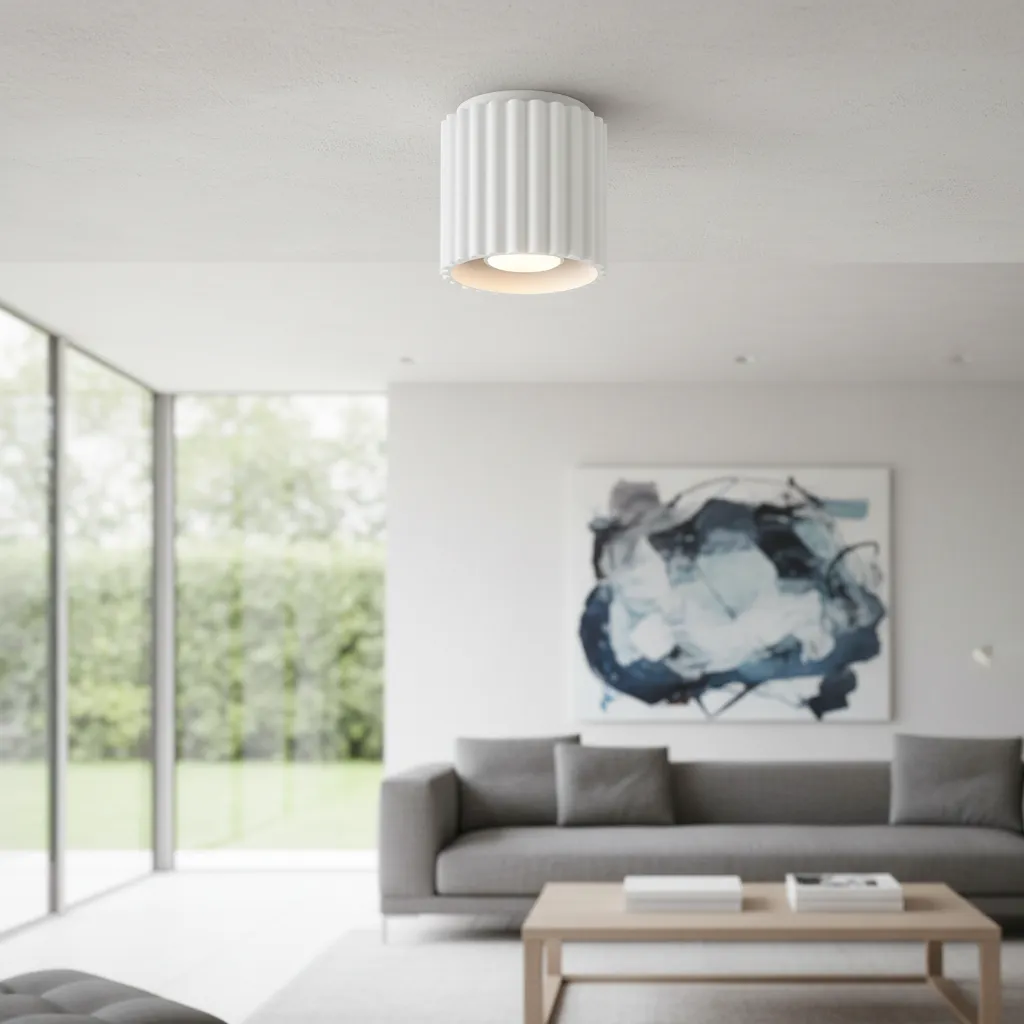 Plafon AURA 1 biały GU10 SL.1779 - Sollux Lighting - obrazek 2
