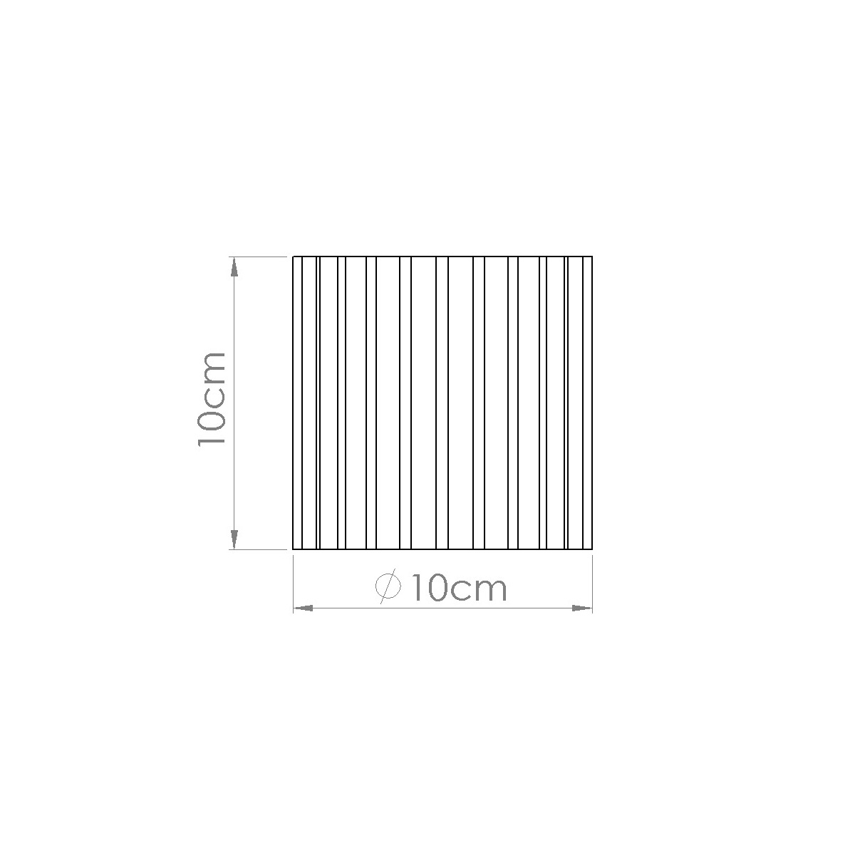 Plafon AURA 1 biały GU10 SL.1779 - Sollux Lighting - obrazek 8