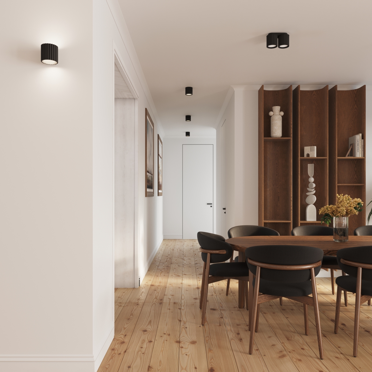 Plafon AURA 1 czarny GU10 SL.1784 - Sollux Lighting - obrazek 10