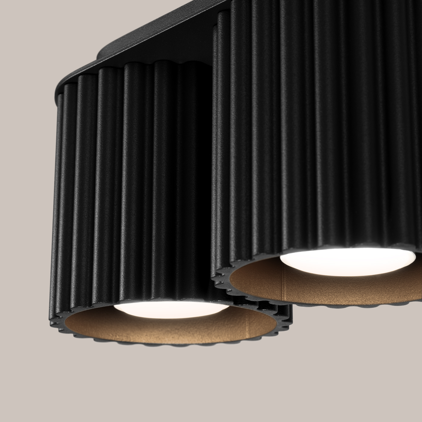 Plafon AURA 2 czarny GU10 SL.1785 - Sollux Lighting - obrazek 5