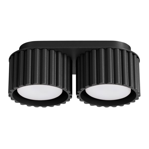 Plafon AURA 2 czarny GX53 SL.1788 - Sollux Lighting