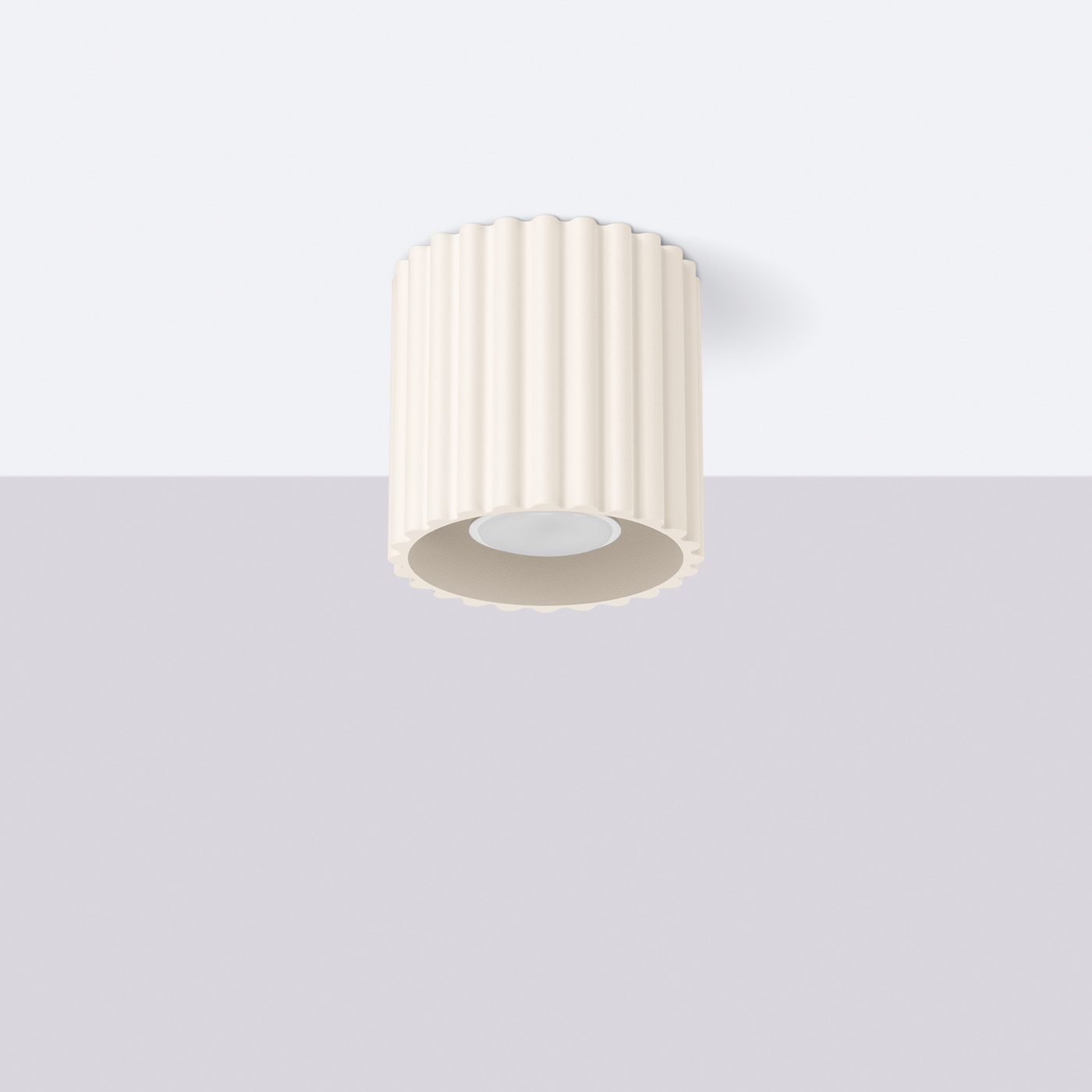 Plafon AURA 1 beżowy GU10 SL.1789 - Sollux Lighting - obrazek 3