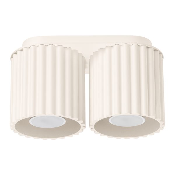 Plafon AURA 2 beżowy GU10 SL.1790 - Sollux Lighting
