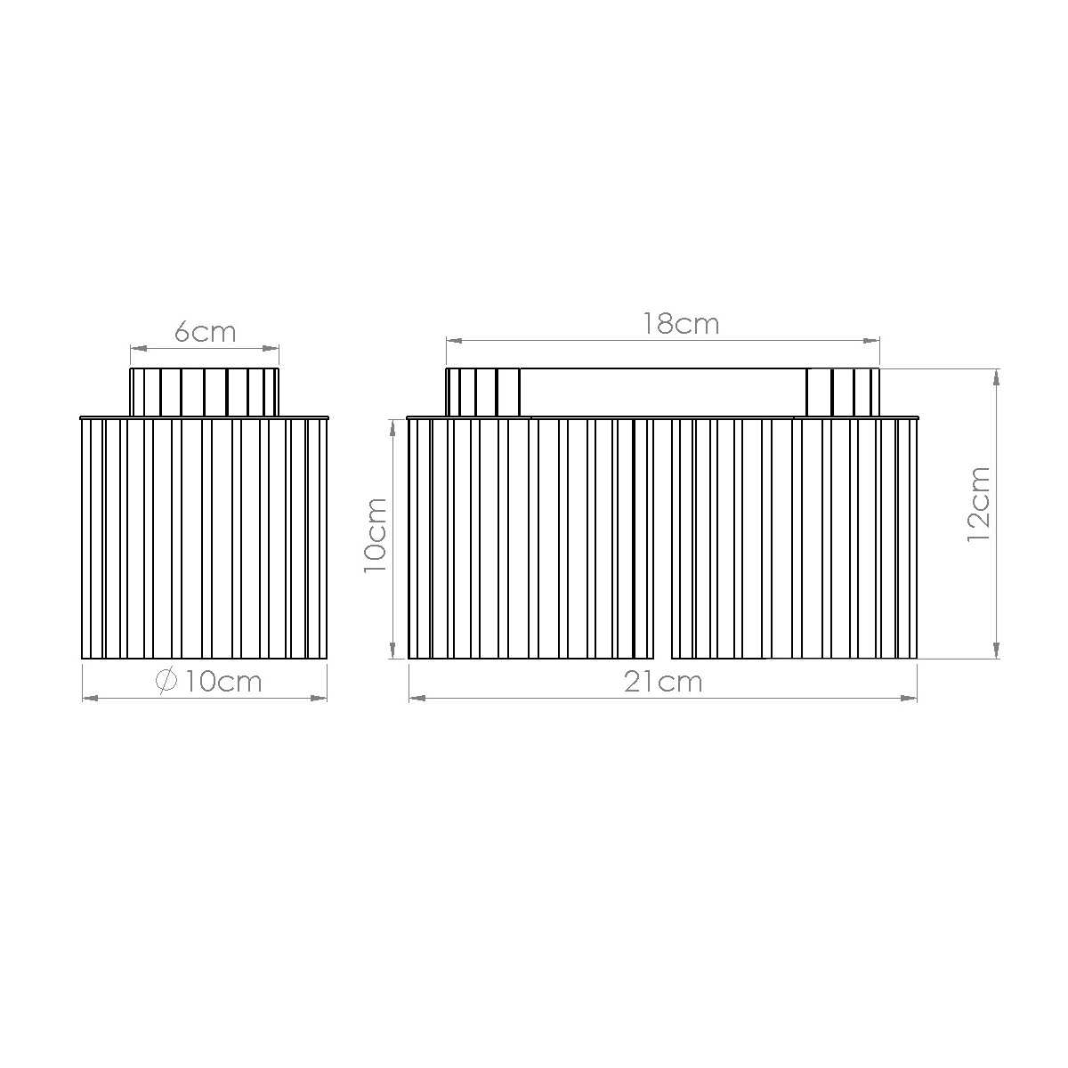 Plafon AURA 2 beżowy GU10 SL.1790 - Sollux Lighting - obrazek 8