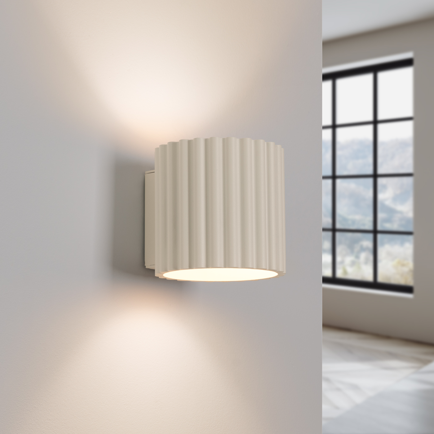 Kinkiet AURA beżowy G9 SL.1791 - Sollux Lighting - obrazek 4