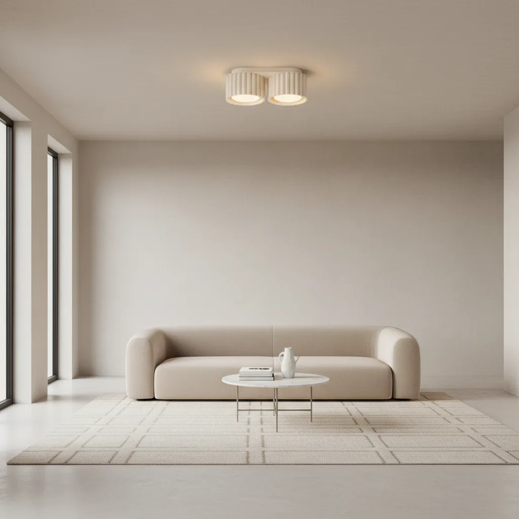 Plafon AURA 2 beżowy GX53 SL.1793 - Sollux Lighting - obrazek 2