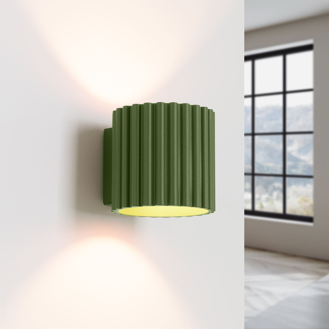 Kinkiet AURA zielony oliwkowy G9 SL.1796 - Sollux Lighting - obrazek 4