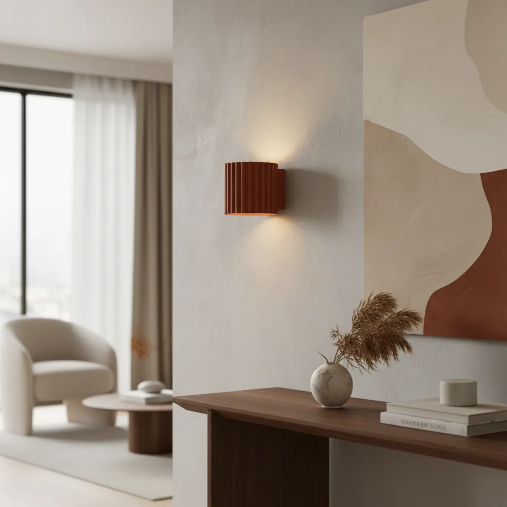Kinkiet AURA ochra czerwona G9 SL.1801 - Sollux Lighting - obrazek 2