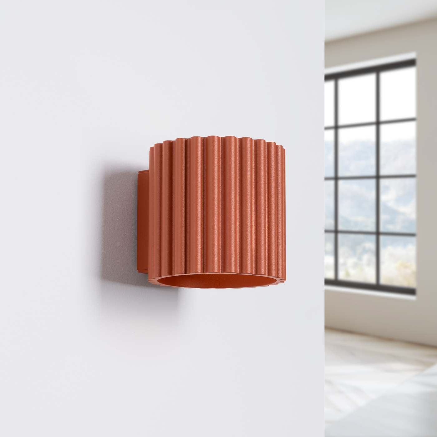 Kinkiet AURA ochra czerwona G9 SL.1801 - Sollux Lighting - obrazek 3