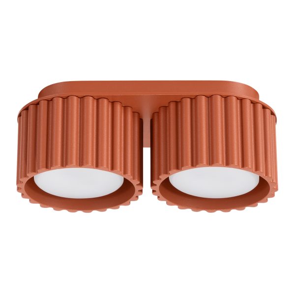 Plafon AURA 2 ochra czerwona GX53 SL.1803 - Sollux Lighting
