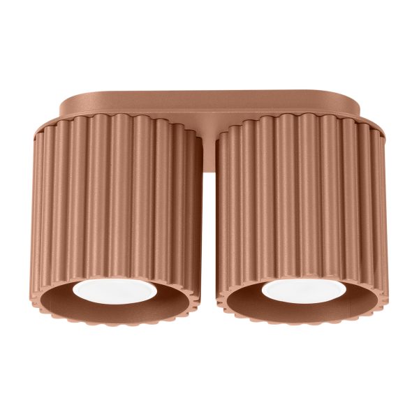 Plafon AURA 2 mocca GU10 SL.1805 - Sollux Lighting