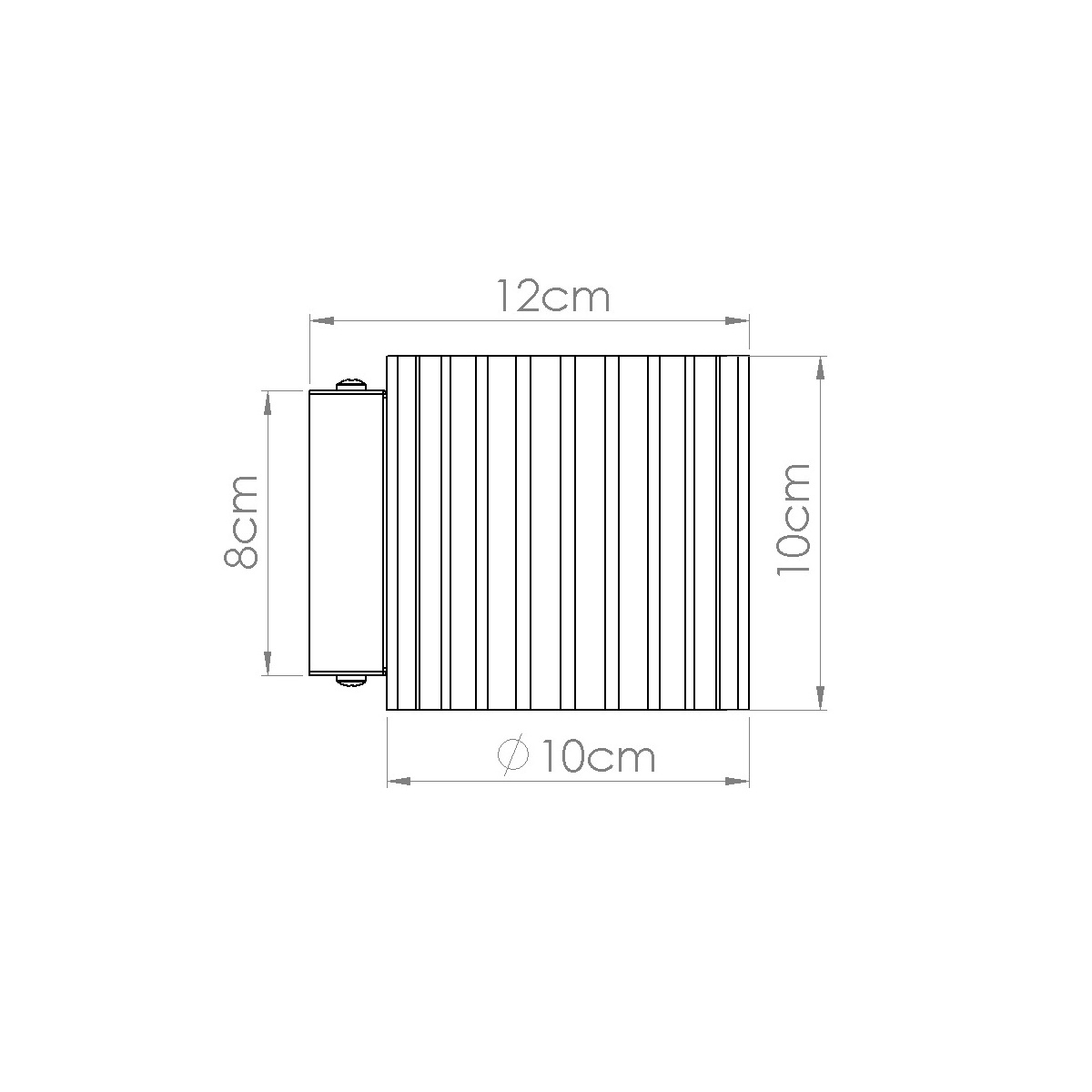Kinkiet AURA mocca G9 SL.1806 - Sollux Lighting - obrazek 10
