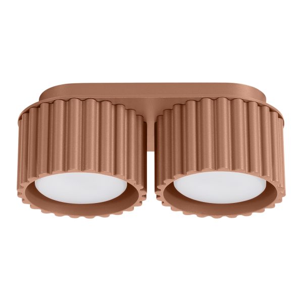 Plafon AURA 2 mocca GX53 SL.1808 - Sollux Lighting