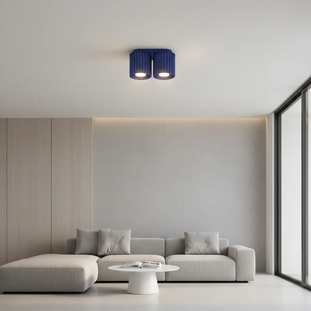 Plafon AURA 2 ultramaryna GU10 SL.1810 - Sollux Lighting - obrazek 2